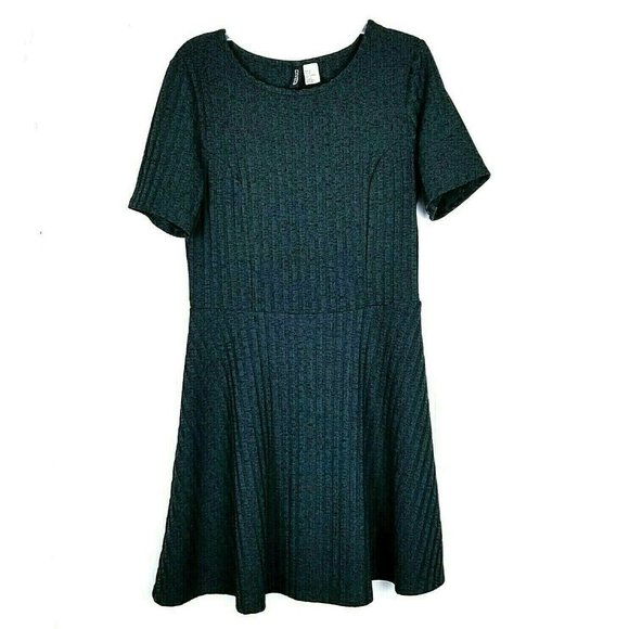 H&M Ribbed Knit Dress Size 6 - Picture 1 of 8